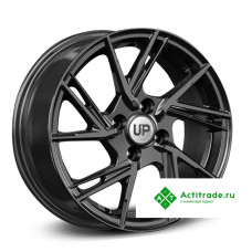 Wheels UP Up115 R15/6.5J PCD 4x100 ET 40 ЦО 60,1 черный глянцевый [79885]