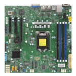 Материнская плата Supermicro X11SCL-F (LGA1151, Intel C242, xDDR4 DIMM, mATX)