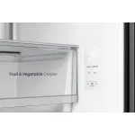 Холодильник Hisense RQ5P470SAF1 (No Frost, A+, 3-камерный, Side by Side, объем 530:331/199л, инверторный компрессор, черный)