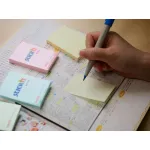 Блок самоклеящийся Hopax 21006 (бумага, желтый, 51x76мм, 100листов, 70г/м2)