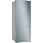 Холодильник Bosch KGN55VL21U (No Frost, A+, 2-камерный, объем 619:400/105л, инверторный компрессор, 700x1 860x800см, серебристый)