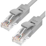 Greenconnect GCR-LNC03-15.0m (RJ45(m), RJ45(m), внутренний, 15м, 5E, 4пары, U/UTP, серый)