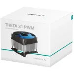 Кулер для процессора DeepCool THETA 31 PWM 1700 (Socket: 1150, 1151, 1151-v2, 1155, 1156, 1200, 1700, алюминий+медь, 30,3дБ, 4-pin PWM)