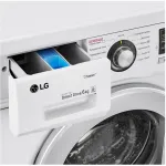 Стиральная машина LG F12M7NDS1(фронтальная средняя, класс стирки/отжима/э.потребления: A , макс: 6кг, 1200 об/мин, инвертер, 60x85x44см, белый)