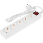 Удлинитель Buro BU-PS5.1/W (1,5м, 5xEURO, 1,5кВт, 7А)