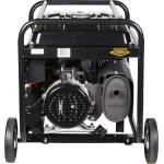 Электрогенератор Huter DY6500LX с колёсами (бензиновый, однофазный, пуск ручной/электрический, 5,5/5кВт, непр.работа 11ч)