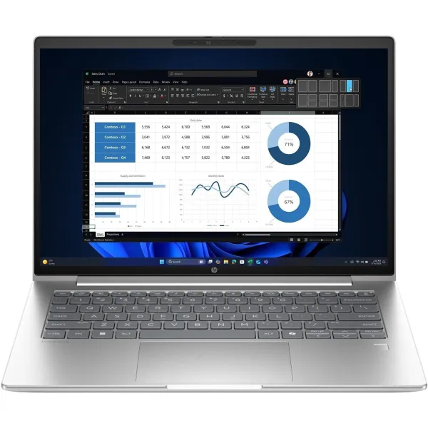 Ноутбук HP ProBook 4 G1i (Intel Core Ultra 5 225U 1.5 ГГц/16 ГБ DDR5 5600 МГц/16