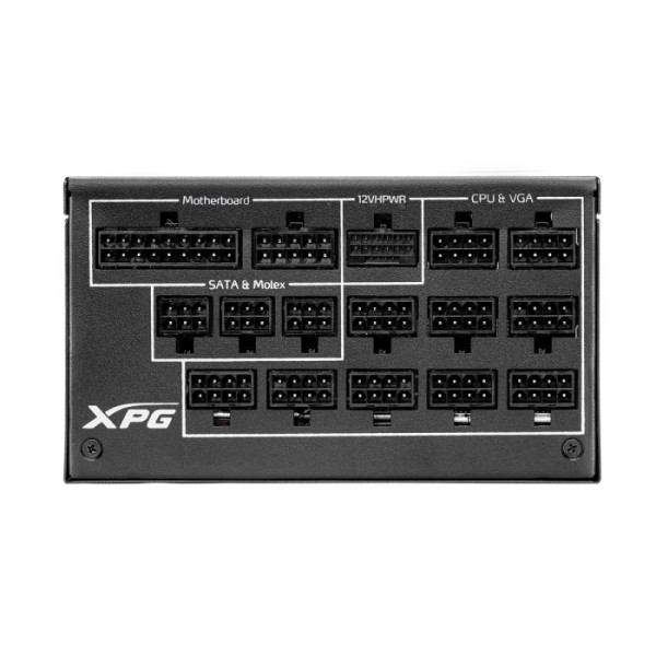 Блок питания XPG CYBERCORE II (ATX, 1000Вт, PLATINUM)