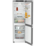 Холодильник Liebherr CNsfd 5203 (No Frost, D, 2-камерный, объем 330:227/103л, 59.7x185.5x67.5см, серебристый)
