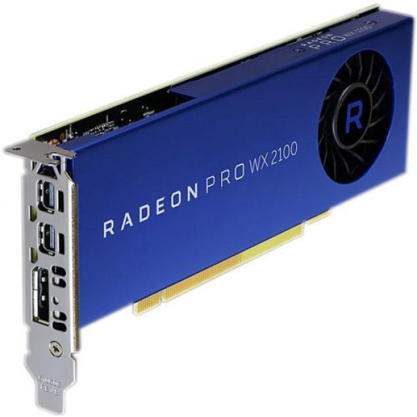 Видеокарта Radeon Pro WX 2100 1219МГц 2Гб Dell (PCI-E, GDDR5, 64бит, 1xDP)