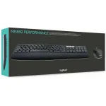 Клавиатура и мышь Logitech MK850 Performance Black Bluetooth (классическая мембранная, 107кл, лазерная, кнопок 8, 1000dpi)