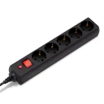 Сетевой фильтр Buro 500SH-1.8-UPS-B (1,8м, 5xIEC320 (Для ИБП), 2,2кВт, 10А)