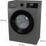 Стиральная машина Gorenje W2NHPI62SCSS(59.7x85x43.5см, фронтальная, макс:6кг, 1200об/мин, защита от протечек, серый)