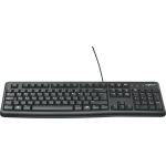 Клавиатура Logitech Keyboard K120 Black USB (классическая мембранные, 104кл)