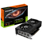 Видеокарта GeForce RTX 4060TI 2550МГц Gigabyte (PCI-E 4.0, GDDR6, 128бит, 1xHDMI, 3xDP)