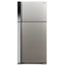 Холодильник Hitachi R-V660PUC7-1 BSL (No Frost, A++, 2-камерный, объем 550:405/145л, инверторный компрессор, 85.5x183.5x74см, серебристый бриллиант) [R-V660PUC7-1 BSL]