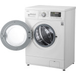 Стиральная машина LG F10B8LD7(60x85x44см, фронтальная, макс:5кг, 1000об/мин, белый)
