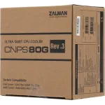 Кулер для процессора Zalman CNPS80G (алюминий, 23,8дБ, 80x80x25мм, 3-pin)