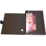 Короб архивный Бюрократ BA80 (80мм, пластик, вырубная застежка)