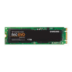 Жесткий диск SSD 1Тб Samsung 860 EVO Series (M.2, 550/520 Мб/с, 88000 IOPS, SATA 3Гбит/с, 1024Мб, для ноутбука и настольного компьютера)