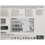 Жесткий диск SSD 512Гб Netac N600S (2.5
