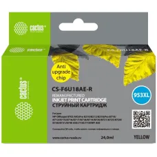 Cactus CS-F6U18AE-R (желтый; 24стр; OJ Pro 7740, 8210, 8218, 8710, 8715) [CS-F6U18AE-R]