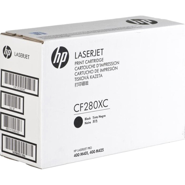 Тонер-картридж HP 80X (чёрный; 6900стр; HP Laserjet Pro M401, M425)