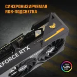 Видеокарта GeForce RTX 4070 2550МГц 12Гб ASUS TUF Gaming OC (PCI-E 4.0, GDDR6X, 192бит, 1xHDMI, 3xDP)