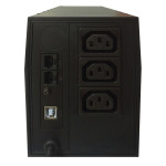 ИБП Powercom RPT-1000AP (интерактивный, 1000ВА, 600Вт, 3xIEC 320 C13 (компьютерный))
