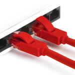 Greenconnect GCR-LNC04-10.0m (RJ45(m), RJ45(m), внутренний, 10м, 5E, 4пары, U/UTP, красный)