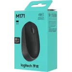 Мышь Logitech M171 Wireless Mouse Grey-Black USB (радиоканал, кнопок 3, 1000dpi)