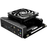 Кулер для процессора ID-Cooling IS-55 BLACK (Socket: 1150, 1151, 1155, 1156, 1200, 1700, AM4, алюминий+медь, 31,2дБ, 4-pin PWM)
