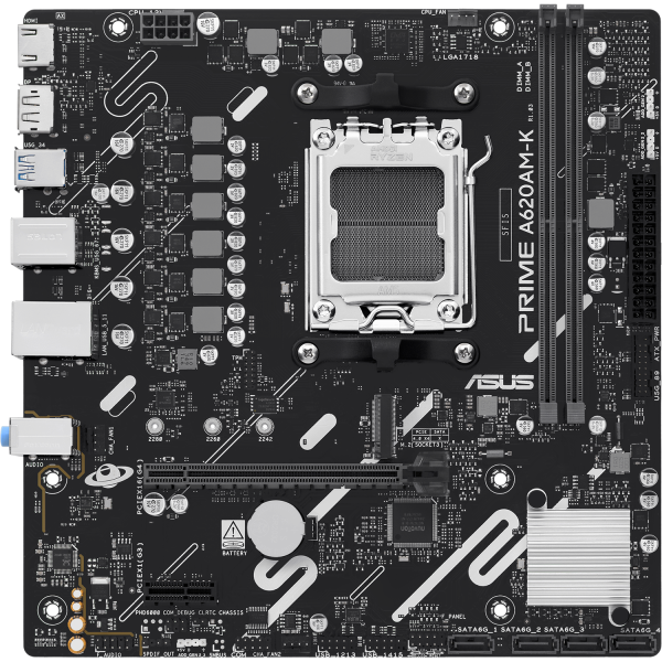 Материнская плата ASUS PRIME A620AM-K (x)