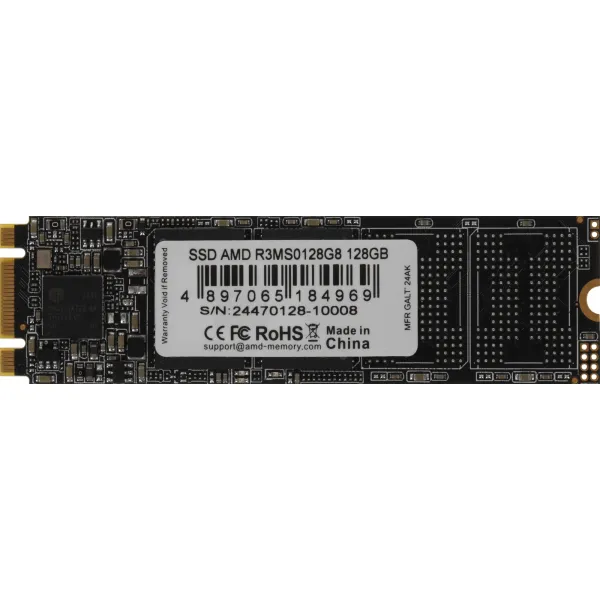 Жесткий диск SSD 128Гб AMD (2280, 520/450 Мб/с)