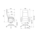 Кресло руководителя Бюрократ CH-607SL