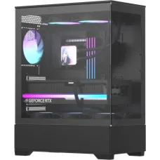 Корпус Formula Crystal Z1 Plus AR V2 (Midi-Tower, 1xUSB3.0) [CRYSTAL Z1 PLUS BLACK AR V2]