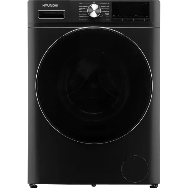 Стиральная машина Hyundai WMA8407(60x85x52см, фронтальная, макс:8кг, 1400об/мин, темно-серый)