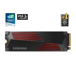Жесткий диск SSD 2Тб Samsung 990 PRO (2280, 7450/6900 Мб/с, 1550000 IOPS, PCIe 4.0 x4 (NVMe), 1024Мб, для ноутбука и настольного компьютера)