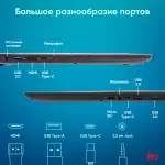 Ноутбук IRU Tactio 15ALG (Intel Core i5 1235U 1.3 ГГц/8 ГБ/15.6