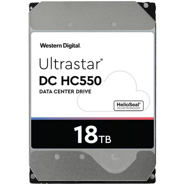 Жесткий диск HDD 18Тб Western Digital Ultrastar DC HC550 (3.5