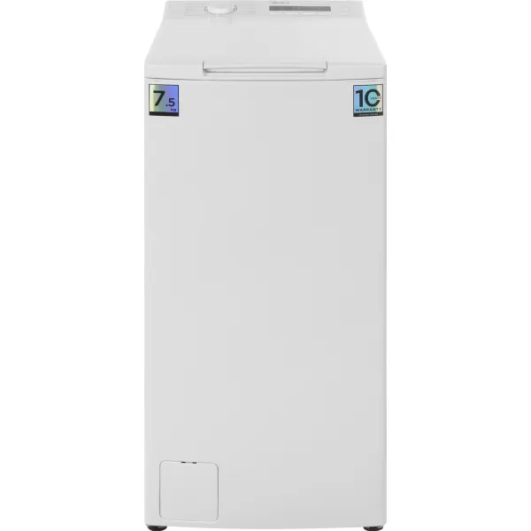 Стиральная машина Midea MFE12W75B/W-C(40x87.5x63см, вертикальная, макс:7,5кг, 1200об/мин, белый)