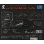 Материнская плата Gigabyte Z790 AORUS ELITE AX (SocketLGA1700, Intel Z790, 4xDDR5, ATX, RAID SATA: 0,1,15,5)