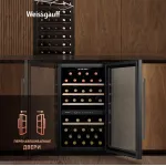 Винный шкаф Weissgauff WWC-49 DB DualZone (G, 1-камерный, черный)