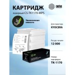 Тонер-картридж Cactus CS-TK1170-MPS (черный; 12000стр; Ecosys M2040DN, M2540DN, M2640IDW)