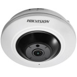 Камера видеонаблюдения Hikvision DS-2CD2955FWD-I (IP, внутренняя, купольная, 5Мп, 1.05-1.05мм, 2560x1920, 25кадр/с)