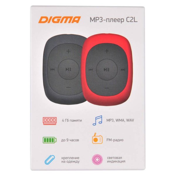 Цифровой плеер DIGMA C2L 4Gb