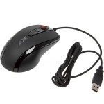 Мышь A4Tech X-718BK Black USB (кнопок 7, 3000dpi)