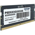 Память SO-DIMM DDR5 8Гб 4800МГц Patriot Memory (38400Мб/с, CL40, 260-pin, 1.1 В)
