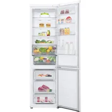 Холодильник LG GC-B509FQQW (No Frost, A++, 2-камерный, объем 422:292/130л, инверторный компрессор, белый) Холодильник LG GC-B509FQQW (No Frost, A++, 2-камерный, объем 422:292/130л, инверторный компрессор, белый)
