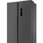 Холодильник Weissgauff WSBS 500 Inverter (No Frost, A+, 2-камерный, Side by Side, инверторный компрессор, серый)